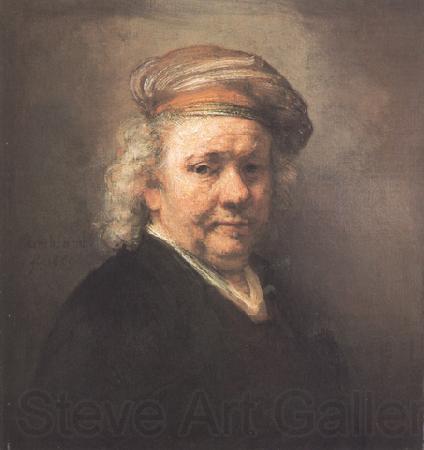 REMBRANDT Harmenszoon van Rijn Self-Portrait (mk33) France oil painting art